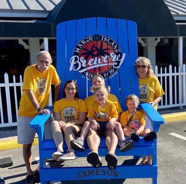 A child the Tour de Taverns has supported
