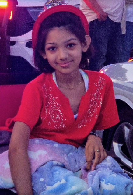 A child the Tour de Taverns has supported