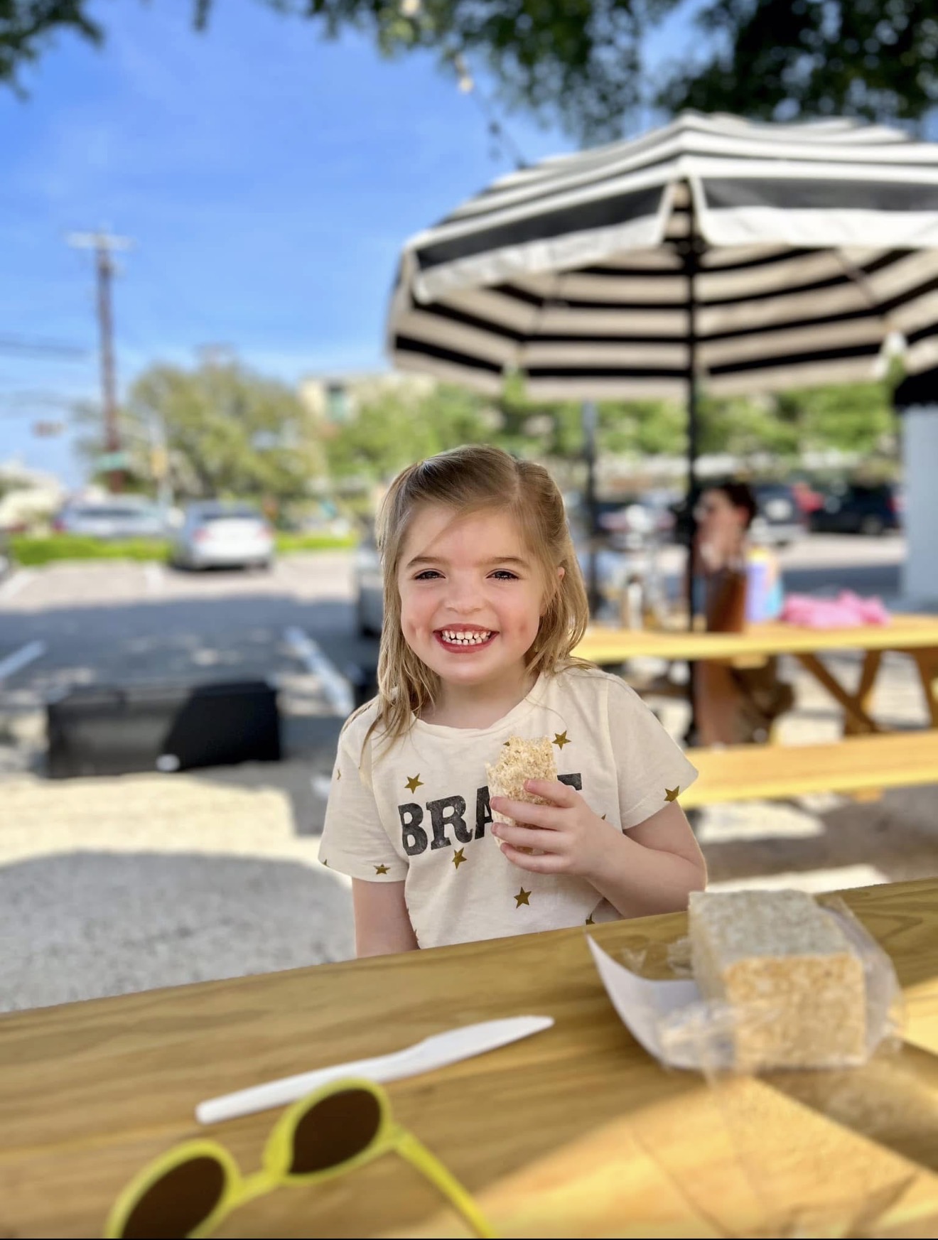 A child the Tour de Taverns has supported