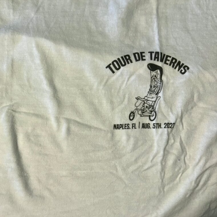Tour de Taverns 2022 shirt